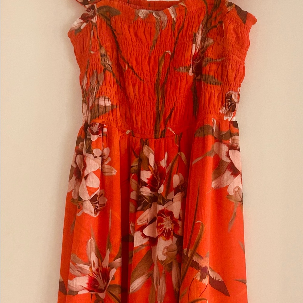 All saints Orange Sundress